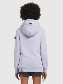 Khujo Hoodies Sweatshirt Karima Dames Lichtlila -Mode kledingwinkel a84c1db586da3754c2dbdf53f9376e4e