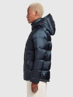 Khujo Winterjassen Winterjas Evona Dames Nachtblauw -Mode kledingwinkel aaf123199d54b84b75612600232dbeb2