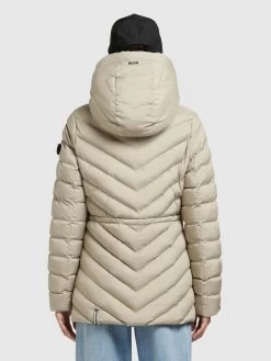 Khujo Tussenjassen Tussenjas Noomi Dames Pastelgroen -Mode kledingwinkel ac3051c0f5d2aa17a5acab601a36dbf1