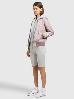 Khujo Tussenjassen Tussenjas PERSEE Dames Rosa -Mode kledingwinkel ac4f1ba2f01a21453f72ceaae3a4ad46