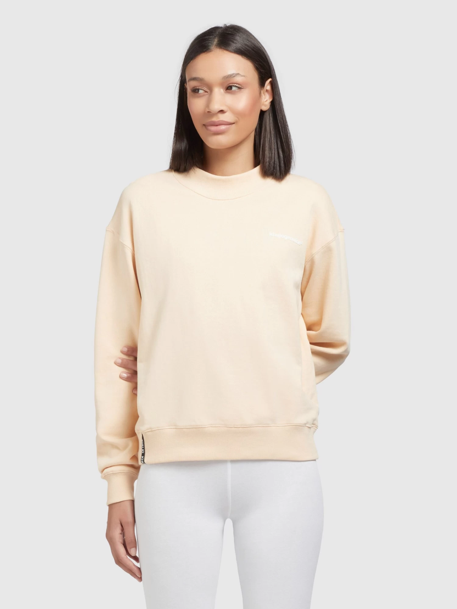 Khujo Sweatshirts Sweatshirt Esperanza Dames Lichtgeel 2 Khujo Sweatshirts Sweatshirt Esperanza Dames Lichtgeel - Afbeelding 2