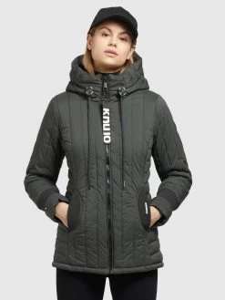 Khujo Winterjassen Winterjas Tweety Dames Olijfgroen -Mode kledingwinkel ad69ad1c385bb4479f171ecb9486fb77