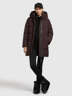 Khujo Korte Mantels Wintermantel Wente Dames Braam -Mode kledingwinkel aded930c6b19694f4199bdefe6b21b39