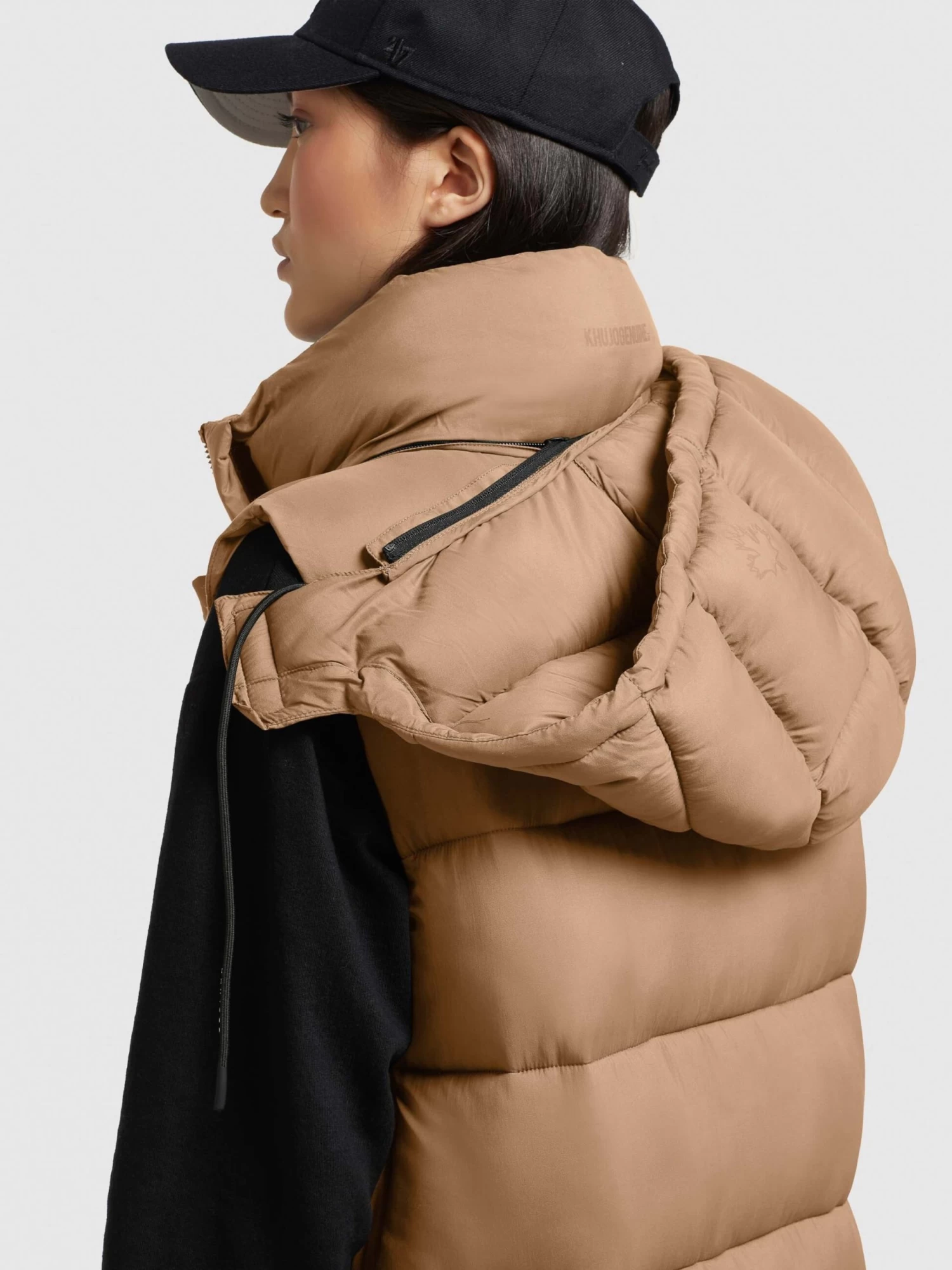 Khujo Bodywarmers Bodywarmer Tourin Dames Lichtbruin 8 Khujo Bodywarmers Bodywarmer Tourin Dames Lichtbruin - Afbeelding 8