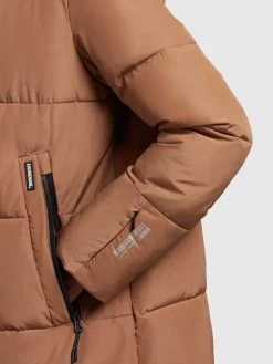 Khujo Wintermantels Wintermantel Soulani Dames Oker -Mode kledingwinkel afcd4c64b4a34ab56c84035c21d305ed