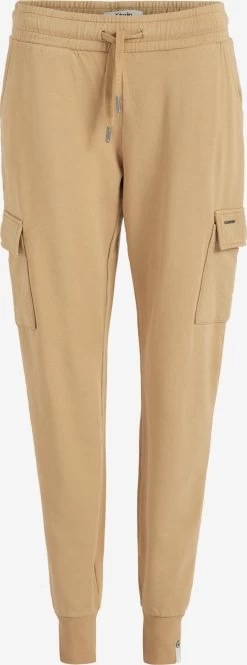 Khujo Sweatpants Tapered Cargobroek Staci Dames Beige