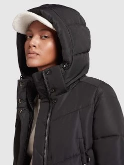 Khujo Wintermantels Wintermantel Limetta Dames Zwart -Mode kledingwinkel b0762905c6558415bc65552fd0c8152d