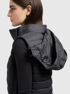 Khujo Bodywarmers Bodywarmer Becca Dames Zwart -Mode kledingwinkel b1497387286561e6f8a867fd745cc4e6