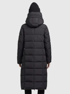 Khujo Wintermantels Wintermantel Aruba Dames Zwart -Mode kledingwinkel b17d7b9e5575fb536e32d462c3df8271