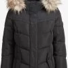 Khujo Winterjassen Winterjas Winsen Dames Zwart