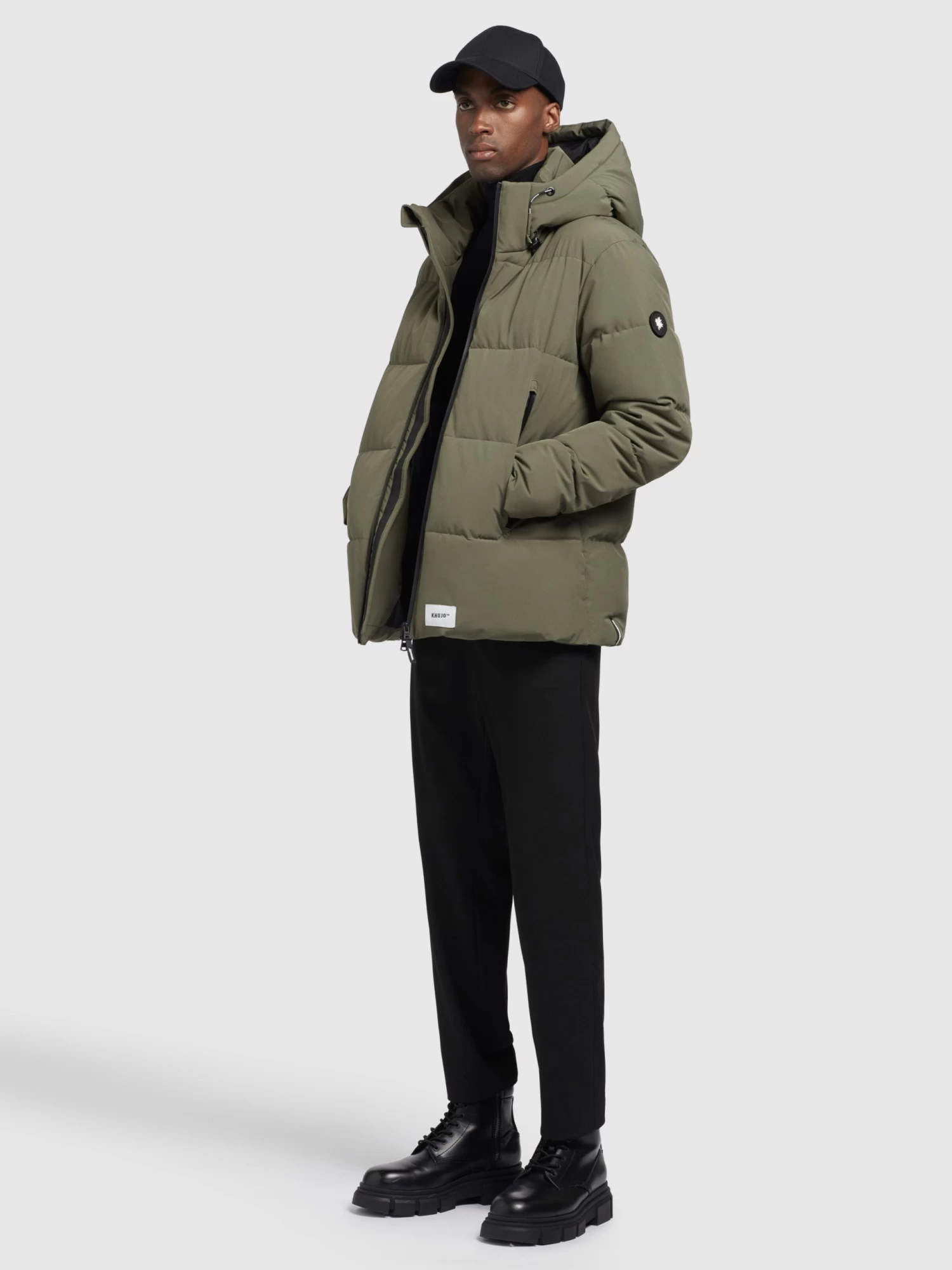 Khujo Outdoor Jassen Functionele Jas TURREL Heren Olijfgroen 3 Khujo Outdoor Jassen Functionele Jas TURREL Heren Olijfgroen - Afbeelding 3