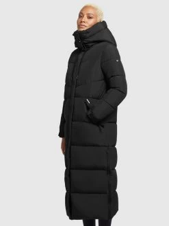 Khujo Wintermantels Wintermantel Shimanta 2 Dames Zwart -Mode kledingwinkel b39f122106606e54f83afe03935213b9