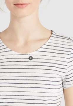 Khujo T-shirts Shirt Rafaela Dames Wit -Mode kledingwinkel b4542ae16632e285662bfdbcce9f1fd3