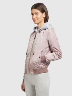 Khujo Tussenjassen Tussenjas PERSEE Dames Rosa -Mode kledingwinkel b59ed07a8254a5ce74a4302f12dd8e75