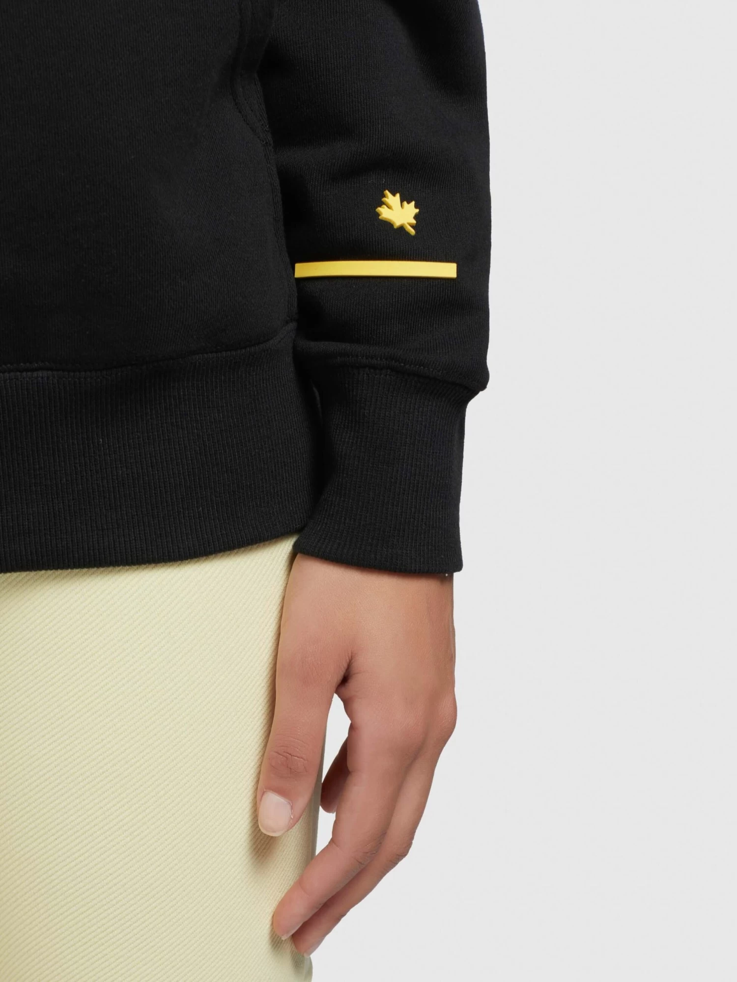 Khujo Hoodies Sweatshirt Odette Dames Zwart 7 Khujo Hoodies Sweatshirt Odette Dames Zwart - Afbeelding 7