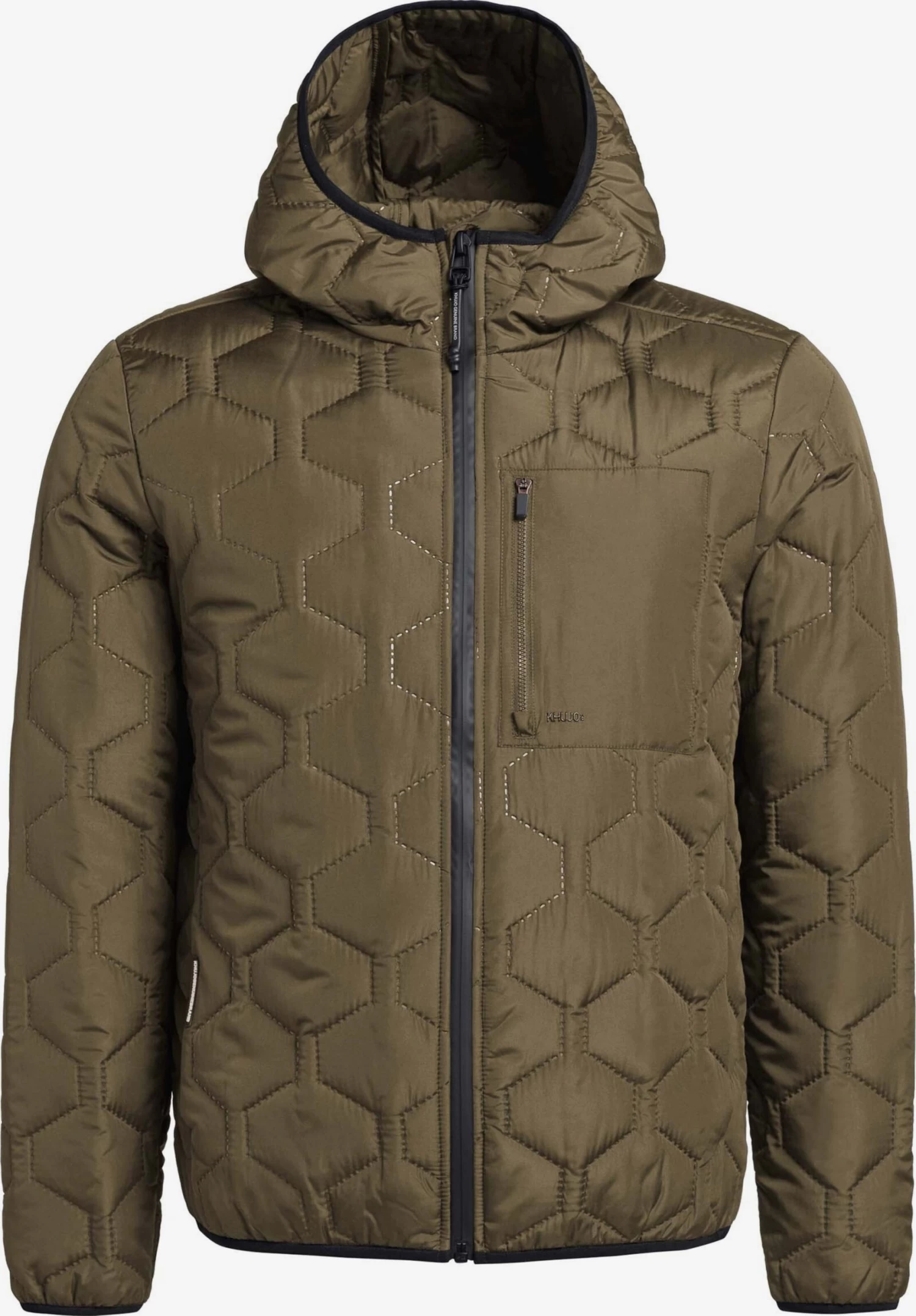 Khujo Tussenjassen Tussenjas True Heren Olijfgroen 1 Khujo Tussenjassen Tussenjas True Heren Olijfgroen