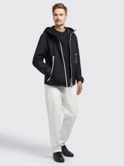 Khujo Tussenjassen Tussenjas Neal Heren Zwart -Mode kledingwinkel b76e16e952c99114443c48d15dbb941c