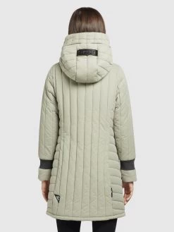 Khujo Tussenmantels Tussenmantel Jerry Dames Mintgroen -Mode kledingwinkel b817ddfe98e767d9eb1653d3f0c29f0b