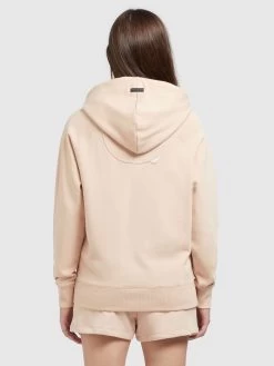 Khujo Hoodies Sweatshirt Odette Dames Oranje / Abrikoos -Mode kledingwinkel b8619c0452a358400c32d004828d1313