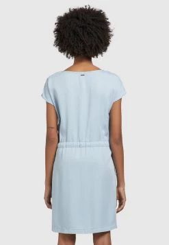 Khujo Hediye - Jurk - Hellblau -Mode kledingwinkel b8788f0372e74b338fb21199356998fc