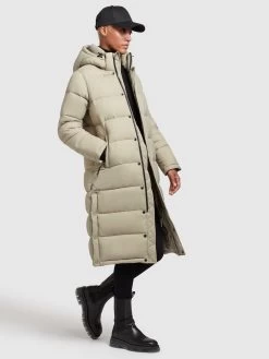 Khujo Wintermantels Wintermantel Corinna Dames Mintgroen -Mode kledingwinkel b8d3a6a39e8533233caf5a30abf0b7bb