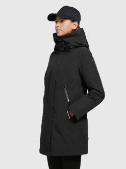 Khujo Winterjassen Winterjas Viona 3 Dames Zwart -Mode kledingwinkel b92fb5d60770f547bfdf14e37e41011f