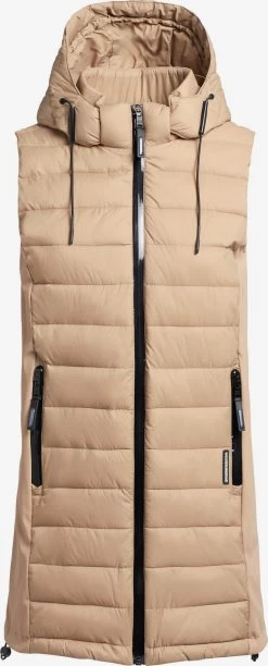 Khujo Bodywarmers Bodywarmer Becca Dames Sand