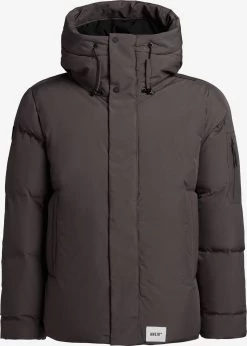 Khujo Winterjassen Winterjas Cann Heren Donkergrijs