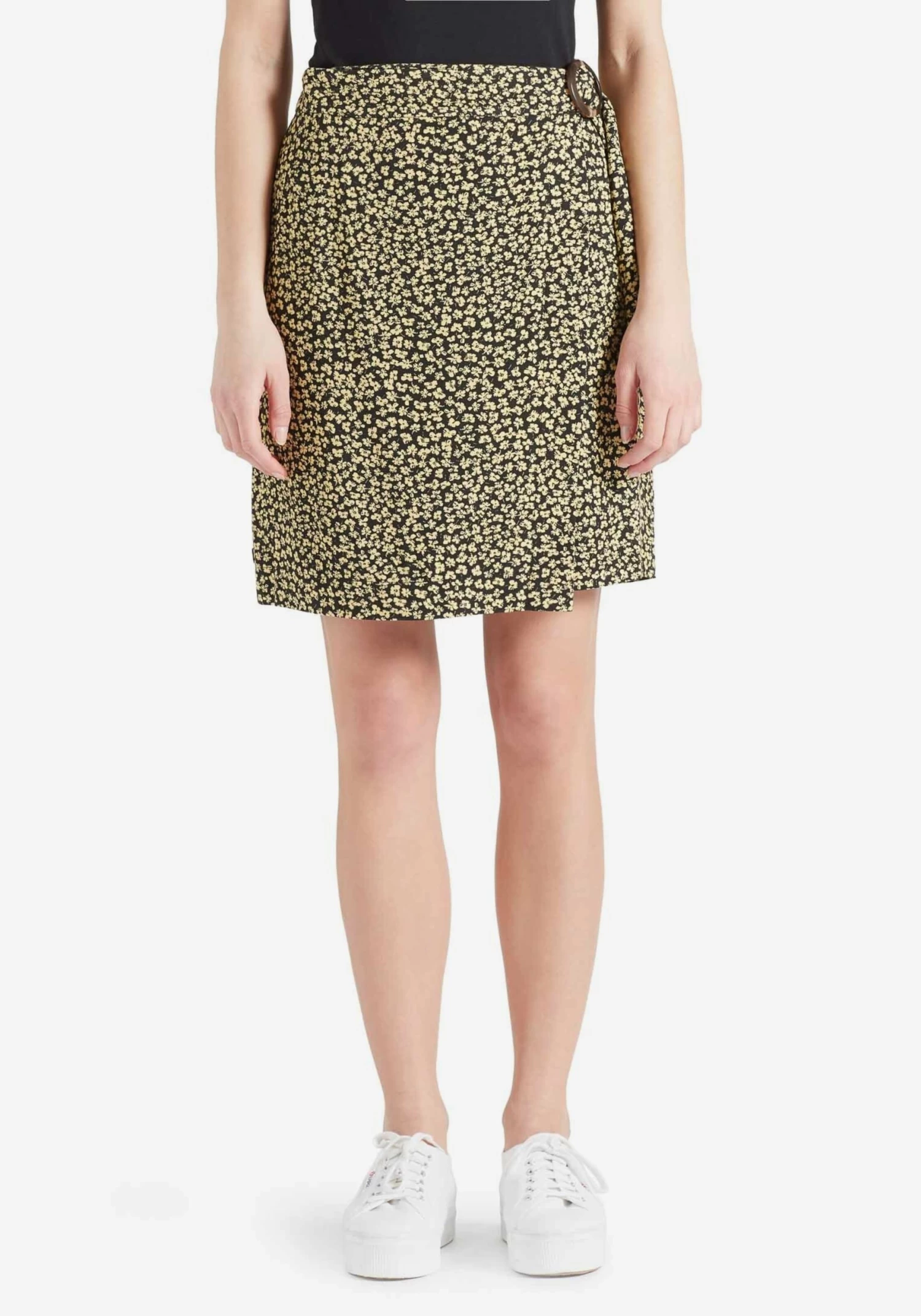 Khujo Mini Rokken Rok Armata Dames Zwart 2 Khujo Mini Rokken Rok Armata Dames Zwart - Afbeelding 2