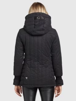 Khujo Winterjassen Winterjas Dames Zwart -Mode kledingwinkel bc2052f72c17970c583a7475d272c87b