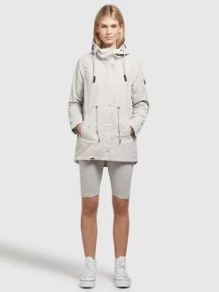 Khujo Tussenjassen Tussenjas CAIMA Dames Lichtgrijs -Mode kledingwinkel bcf56bf56006b432075158d826f3b7f3