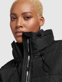 Khujo Winterjassen Winterjas Tuba Dames Zwart -Mode kledingwinkel be2fc402d5fc222c0b0be2d01f5b8a7e