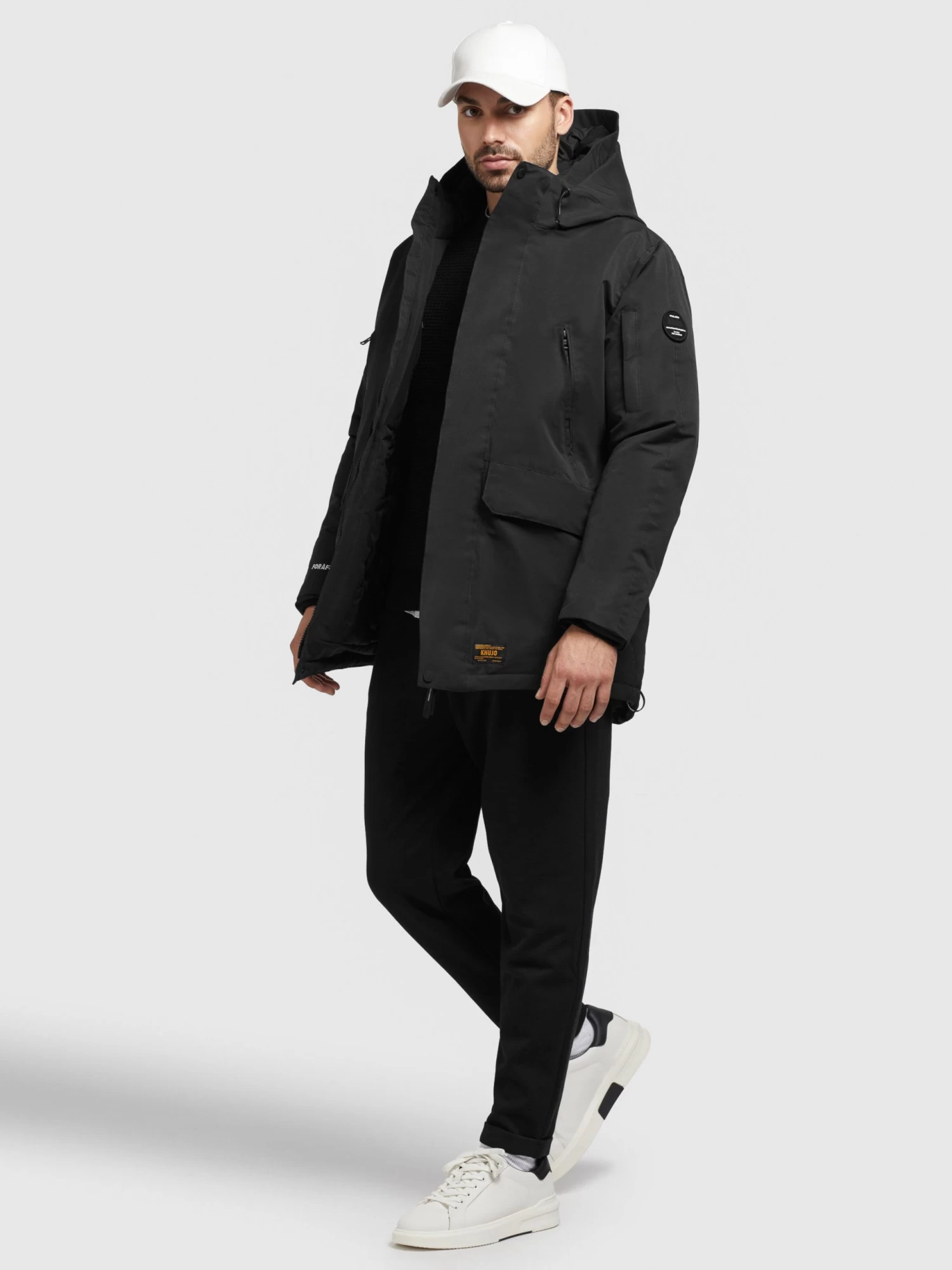 Khujo Winterjassen Winterjas Bates Heren Zwart 3 Khujo Winterjassen Winterjas Bates Heren Zwart - Afbeelding 3