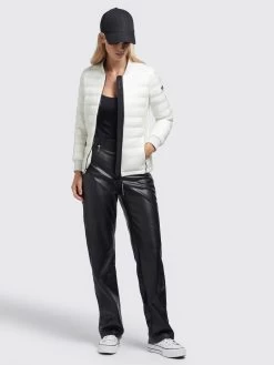 Khujo Tussenjassen Tussenjas Maude Dames Natuurwit -Mode kledingwinkel c0403d10dfc11b6c1eed430298ebd565