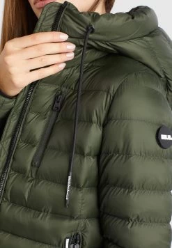 Khujo Winterjassen Winterjas Lovina Dames Kaki -Mode kledingwinkel c2a6db4066c52606959c33fcc1feb12d