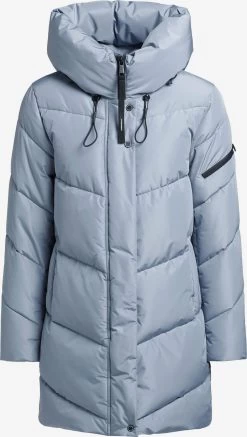 Khujo Winterjassen Winterjas Jordis 4 Dames Lichtblauw