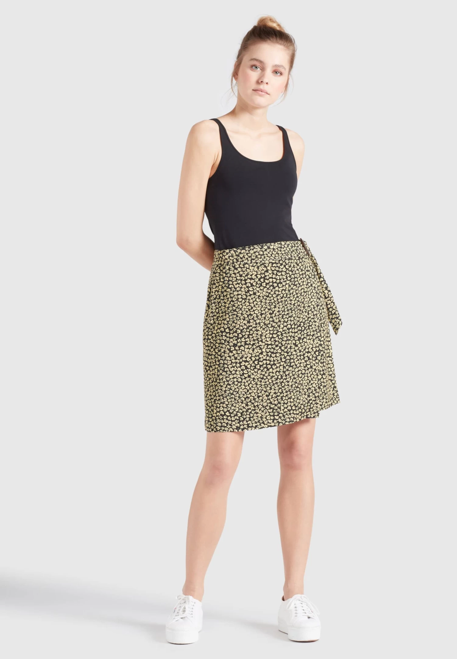 Khujo Mini Rokken Rok Armata Dames Zwart 3 Khujo Mini Rokken Rok Armata Dames Zwart - Afbeelding 3