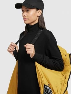 Khujo Wintermantels Wintermantel Dames Goudgeel -Mode kledingwinkel c538d8e6cc3e9a1dff0ecd2826a09162