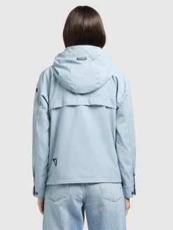 Khujo Tussenjassen Tussenjas BLAIR Dames Lichtblauw -Mode kledingwinkel c6310b1e08835f0a5aef2fe81812f1e1