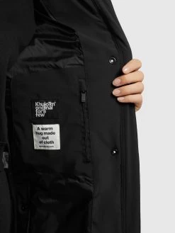 Khujo Tussenmantels Tussenmantel Namita Dames Zwart -Mode kledingwinkel c69505051ad3f1e13f4d17e4f2f98581