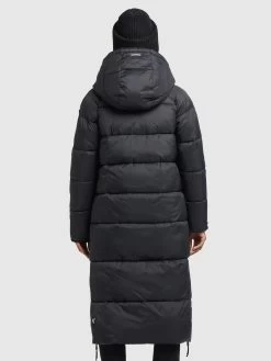 Khujo Wintermantels Wintermantel LAMERA Dames Zwart -Mode kledingwinkel c6c466253ce7ca16a56dcc2b68719f63