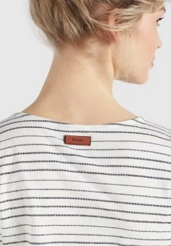 Khujo T-shirts Shirt Rafaela Dames Wit -Mode kledingwinkel c8e1a158e07153760fe9ead3b6150904