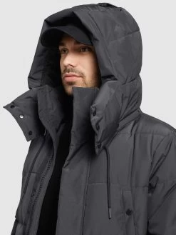 Khujo Winterjassen Winterjas Vivas Heren Donkergrijs -Mode kledingwinkel c97a1e10dc8c70fe3dc015e8ee8e0437