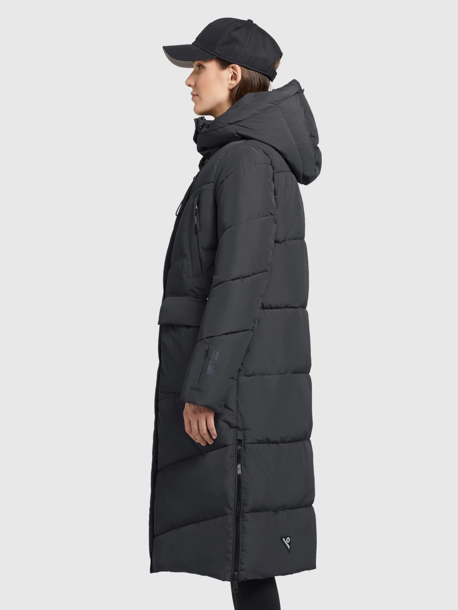 Khujo Wintermantels Wintermantel Elvita Dames Donkerblauw 4 Khujo Wintermantels Wintermantel Elvita Dames Donkerblauw - Afbeelding 4