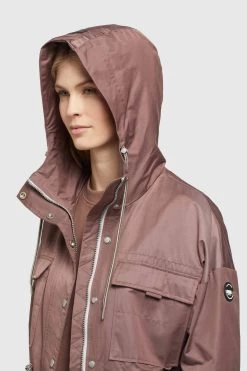 Khujo Tussenjassen Tussenjas PRAYATA Dames Bruin -Mode kledingwinkel cadfd62402349c829cf4afc50a94c4d3