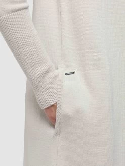 Khujo Vesten Gebreid Vest Elina Dames Crème -Mode kledingwinkel ccef6208d9e4221f8b77502b01dc9630