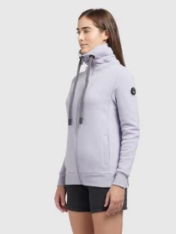 Khujo Sweatvesten Sweatvest Totsta Dames Lavendel -Mode kledingwinkel cd9adf4afb09d56660bec7f0aaad2dfd