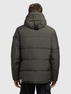 Khujo Winterjassen Winterjas Primero Heren Kaki -Mode kledingwinkel ced3bbb3852d390a0196895122286c7b