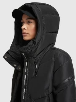 Khujo Tussenmantels Tussenmantel Sonje3 Dames Zwart -Mode kledingwinkel cff63de1cc9c48bf4a82e27610aaf5e1