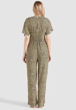 Khujo Lange Jumpsuits Jumpsuit Borgia Dames Zwart -Mode kledingwinkel d012d1de86c1b03f20fe278351f89ea9